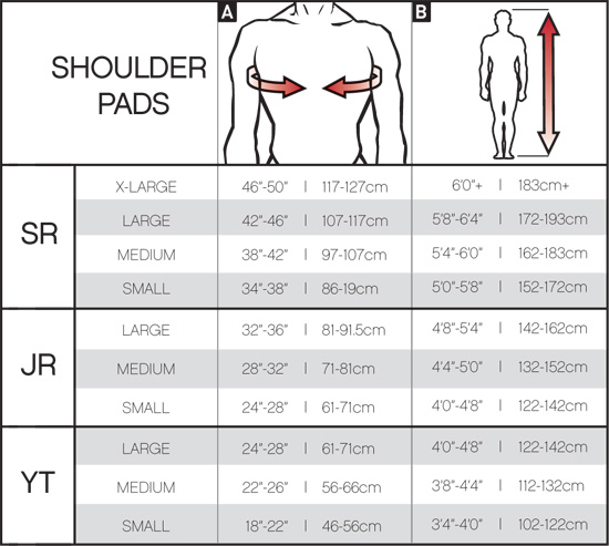 Ccm Hockey Gloves Size Chart