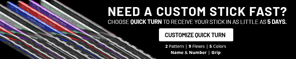 View Quick Turn Options - Bauer Fuse Custom Sticks